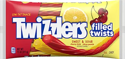 Produktbild von Twizzlers Filled Twists Sweet & Sour (12 x 312g)