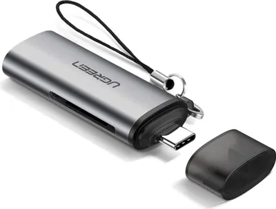 Zdjęcie produktu dla UGREEN USB-C Card Reader For TF/SD