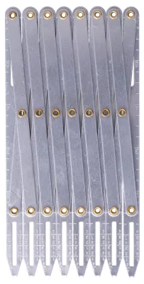 Aluminium-Näh-Messschieber, ausziehbar, multifunktional