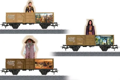 Produktbild von Märklin 044816 H0 Märklin Start up - Offenes Güterwagen-Set #Ping Pong, Prinzessin Li Si