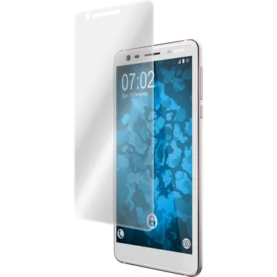 Produktbild von 4er-Pack PhoneNatic Displayschutzfolien klar Flexible Folien kompatibel mit  Nokia 3.1