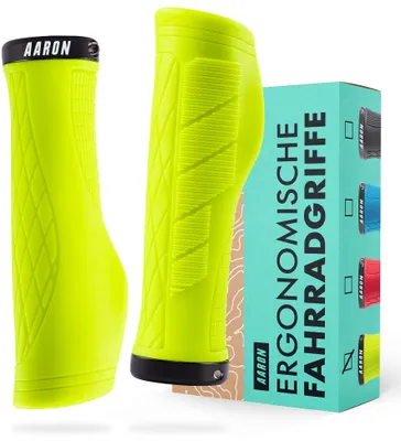 Produktbild von AARON Fit Ergonomische Fahrradgriffe Lenkergriffe Gelb