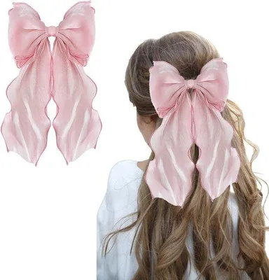 Immagine prodotto di Fermagli per capelli per donne - Fermagli per capelli Princess - Fermagli grandi per donne e ragazze (rosa)