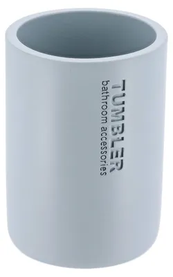 Produktbild von Becher aus hellblauem Polyresin
