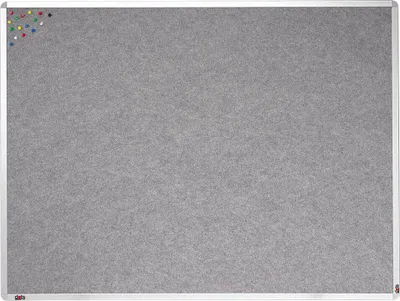 Zdjęcie produktu dla dots PT469021 dots Pinnwand 120,0 x 90,0 cm Textil grau