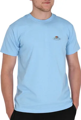 Produktbild von Fruit of the Loom Valueweight T mit Vintage-Logo Farbe: Blau (Pastellblau YT) Größe: M