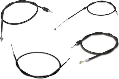 Produktbild von Bowdenzug Set 4 teilig - für Simson S50 mit kurzem Starterhebel (Brems-, Gas-, Starter-, Kupplungszug)
