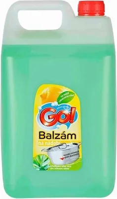 Zdjęcie produktu dla Płyn do mycia naczyń GO! - balsam, cytryna, 5 l