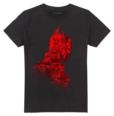 Immagine prodotto di Maglietta "Batman" unisex, taglia uomo/donna, modello TV41395 (3XL), colore nero