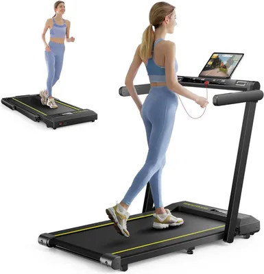 Produktbild von JUNG Laufband Toputure Elektrisches Laufband, leise,bis 130kg Laufband für Zuhause (Lauf Band Elektrisch, Walking Pad, Treadmill für Zuhause)