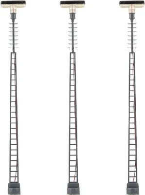 Produktbild von Faller 180118 - 1/87 / H0 LED-Gittermast-Aufsatzleuchte, warmweiß, 3 Stück - Neu