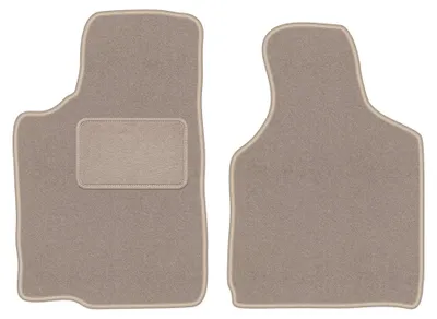 Immagine prodotto di Tappetini anteriori in moquette per Mazda MX-6 I 1988-1992 (coupé) – 2 pezzi, beige, su misura – Wielganizator LUX