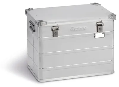 Aluminium-Aufbewahrungskiste 123 l, silber, stapelbar