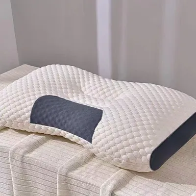 Produktbild von Kissen, Kopfkissen, Nackenkissen, Schlafkissen, Zur Linderung von Nacken- und Schulterschmerzen geeignet L74 × B48 × H8 cm /MPZT900g/