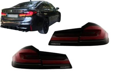 Produktbild von Voll-LED-Rückleuchten für BMW 5 G30 Limousine 17-19 LCI Design Statische Blinker