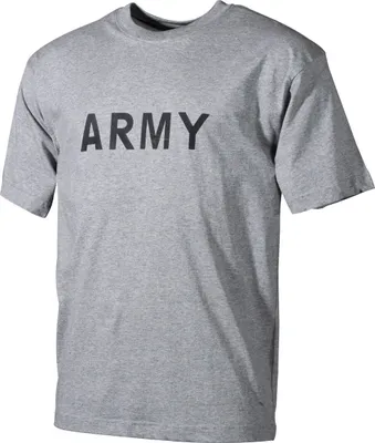 Produktbild von T-Shirt, bedruckt, "Army", grau M