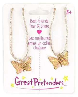 Image de Colliers papillon BFF - lot de 2