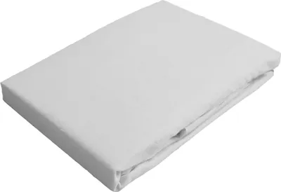 Produktbild von Biber Spannbettlaken 180x200 cm in Weiss kuschelig warm