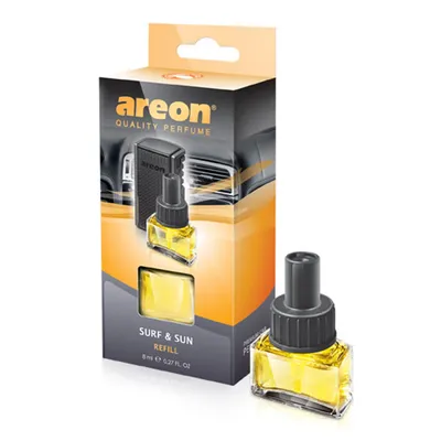 Obrázek produktu pro Vůně do auta AREON CAR - Surf & Sun - náhradní náplň 8 ml