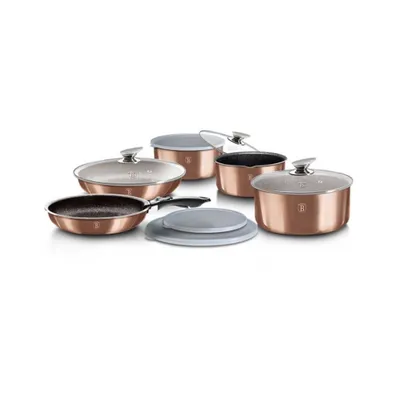 Zdjęcie produktu dla Berlinger Haus zestaw garnków granitowych click&cook 35462