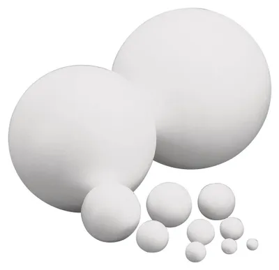 Immagine prodotto di Grande sfera di polistirolo, ideale per essere riempita e utilizzata per decorazioni creative