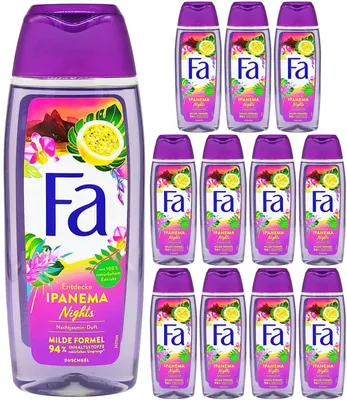 Produktbild von Fa Ipanema Nights Duschgel Nachtjasmin Passionsfrucht 12x 250ml