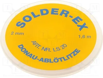 Produktbild von 1x B: Entlöten W: 2mm L: 1,5m LS20 Entlötbänder