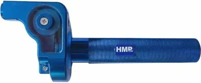 Produktbild von Performance Race Kurzgasgriff Alu blau Dirt Bike Pit Bike HMParts