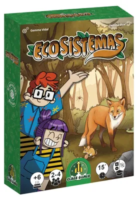 Productafbeelding van Falomir - Ecosystemen | Leerzaam spel over ecosystemen en voedselketens | voor 2 spelers