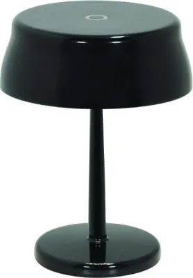Produktbild von Zafferano -  Zafferano SISTER LIGHT MINI Wi-Fi Smart LED-Tischleuchte Pearly Black wiederaufladbar und dimmbar