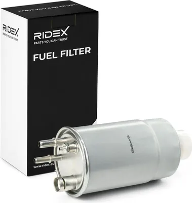 Produktbild von Kraftstofffilter RIDEX 9F0111 für FIAT GRANDE PUNTO (199) Leitungsfilter