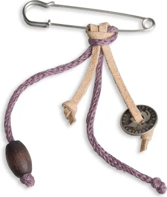 Produktbild von Knit Factory Brosche - Lila