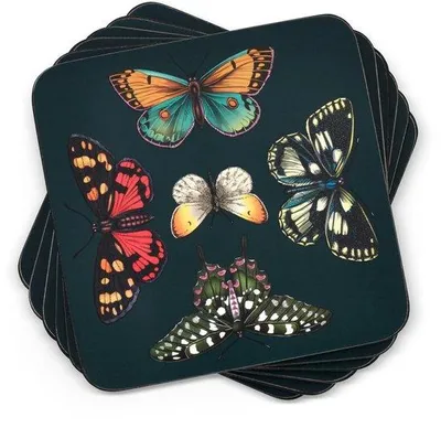 Immagine prodotto di Set di ceramiche, vari colori, 10,5 x 10,5 cm, set da 6 pezzi