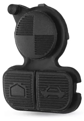 Produktbild von Gummimembran für 3-Tasten-BMW-Schlüssel – Kompatibel mit E36, E38, E39, E46, Z3, Z4, X3, X5, Serie 3/5/7