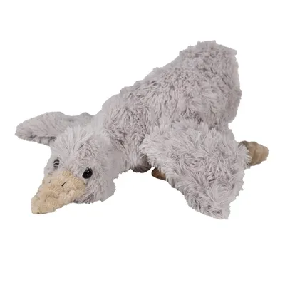 Produktbild von Clayre & Eef Umarmung Ente 39x15x10 cm Grau Plüsch