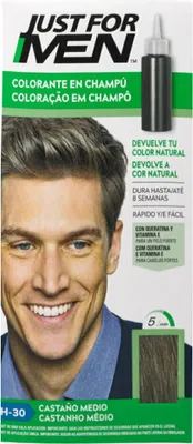 Immagine prodotto di Just For Men Shampoo colore marrone medio 30ml