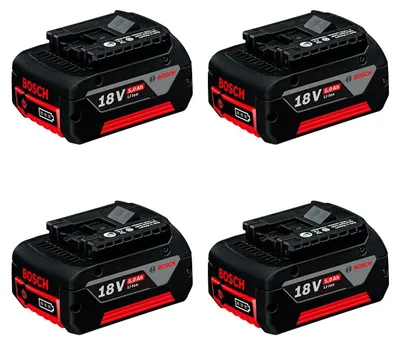 Produktbild von Pack mit 4 baterías BOSCH GBA (18V - 5,0 Ah)