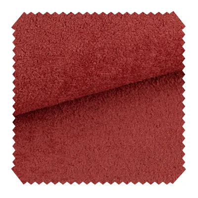 Produktbild von novely® exquisit DOLORES Robuster Bouclé-Stoff - Gemütlicher Polsterstoff - Schwer Entzündbarer Möbelstoff - Pflegeleichte Meterware 1lfm - Farbe: 16 Rot Pastell