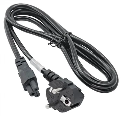 Produktbild von AKYGA Notebook Stromkabel AK-NB-01C Kleeblatt CU CEE 7/7 / IEC C5 1,5 m