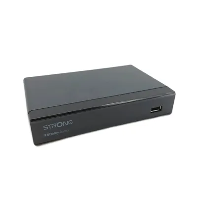 Produktbild von Strong SRT 8119, Terrestrisch, Full HD, DVB-T2, NTSC, PAL, VHF, 720 x 576,1280 x 720,1920 x 1080, 576i, 576p, 720p, 1080i, 1080p