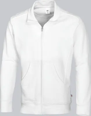 Produktbild von BP® Sweatjacke für Sie & Ihn weiß, Gr. L
