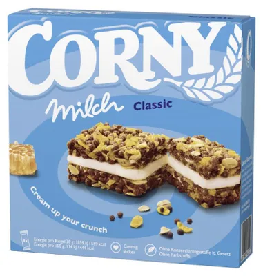 Obrázek produktu pro CORNY 329401 Corny Milch Classic 4riegel