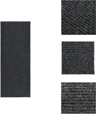 Produktbild von vidaXL Schmutzfangläufer 100x250 cm Anthrazit -  Teppiche