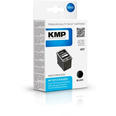 Produktbild von KMP H57 Tintenpatrone schwarz kompatibel mit HP C 9364 EE