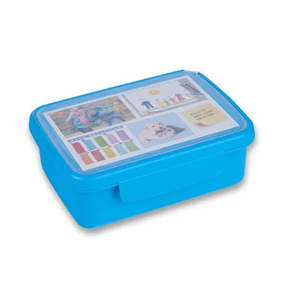 Produktbild von Brotzeitdose R&B komplett blau