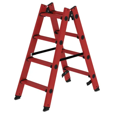 Produktbild von MUNK GFK- Stufenstehleiter 2x4 Stufen