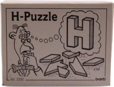 Produktbild von Mini Logic Spiel "Das H-Puzzle"