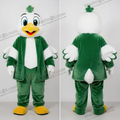 Immagine prodotto di Costume MASTICOT Gonfiabile Cartoon Gabbiano Verde Smeraldo