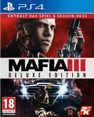 Produktbild von 2K Mafia III - Deluxe Edition, PlayStation 4, M (Reif), Physische Medien