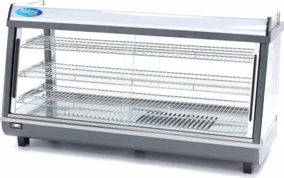 Image de Maxima - Gastro Wärmevitrine - 186 l - 121,5 cm - 3 Regale